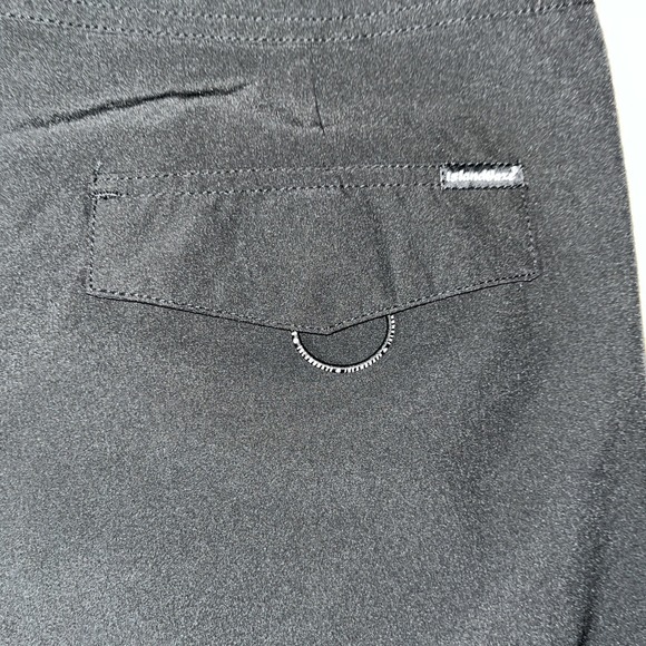 ISLAND‎ HAZE Men's Stretch Black Board Short Swim Trunk Size 38 - Picture 6 of 6